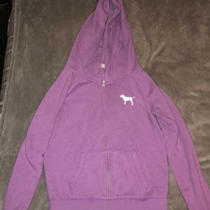 Purple pink hoodie